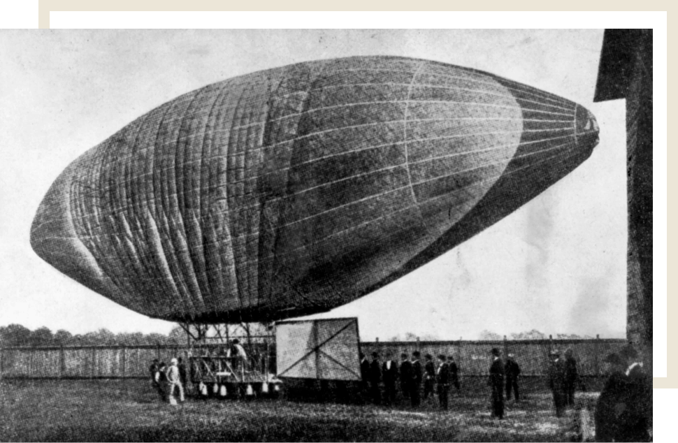 Wölfert's airship 'Deutschland' from 1896