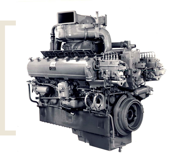 The Maybach type GTO 6 engine